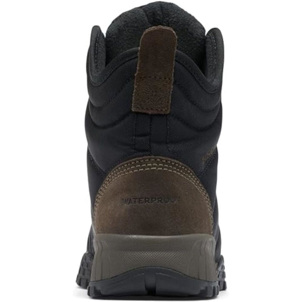 NWT COLUMBIA Mens Black Metal Eyelets Fairbanks Round Toe Platform Winter 11.5 - Picture 2 of 5